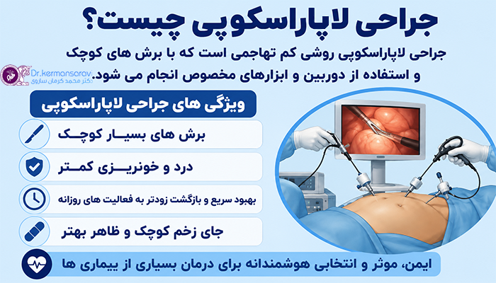 جراحی لاپاراسکوپی چیست؟