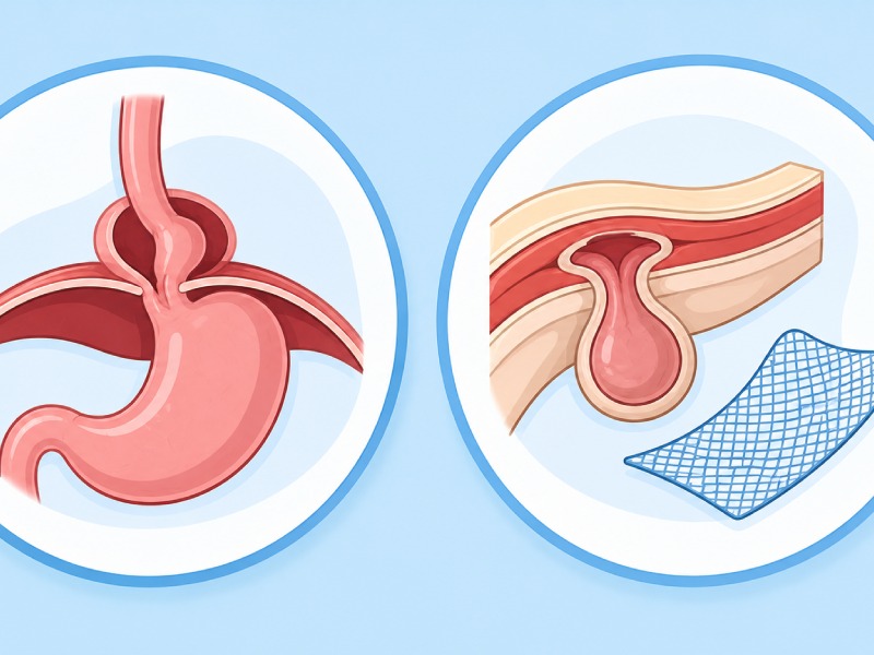 جراحی هرنی (فتق) دیافراگم و اینگواینال چگونه انجام میشود؟