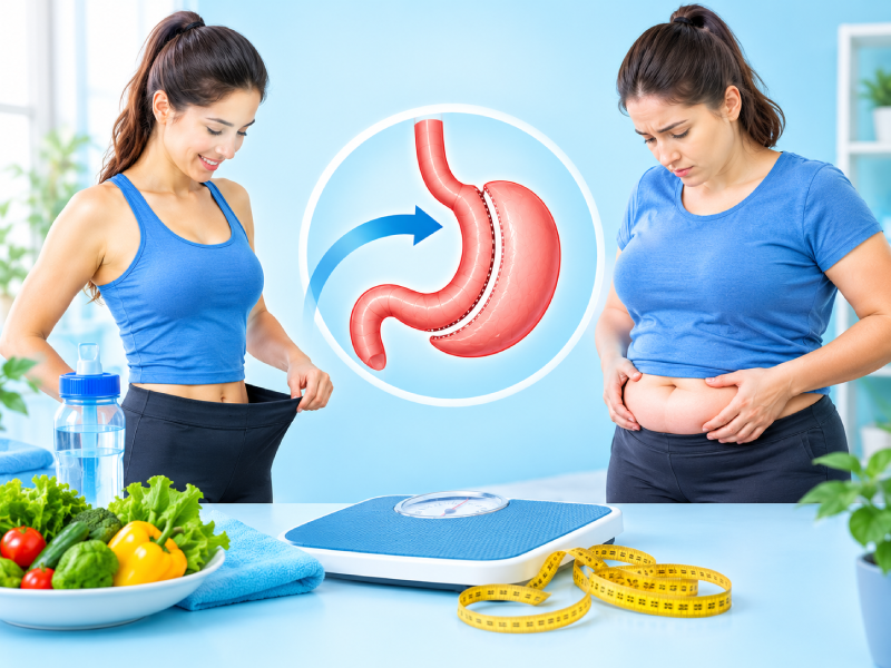 برگشت وزن بعد از اسلیو معده؛ علت چیست و چگونه کنترل میشود؟